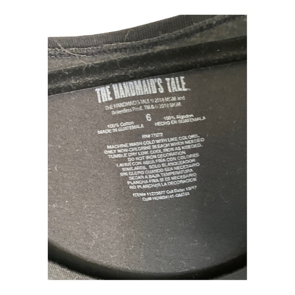 Torrid THE HANDMAID'S TALE Women's Girls Plus Size T-Shirt 6x - Picture 5 of 5